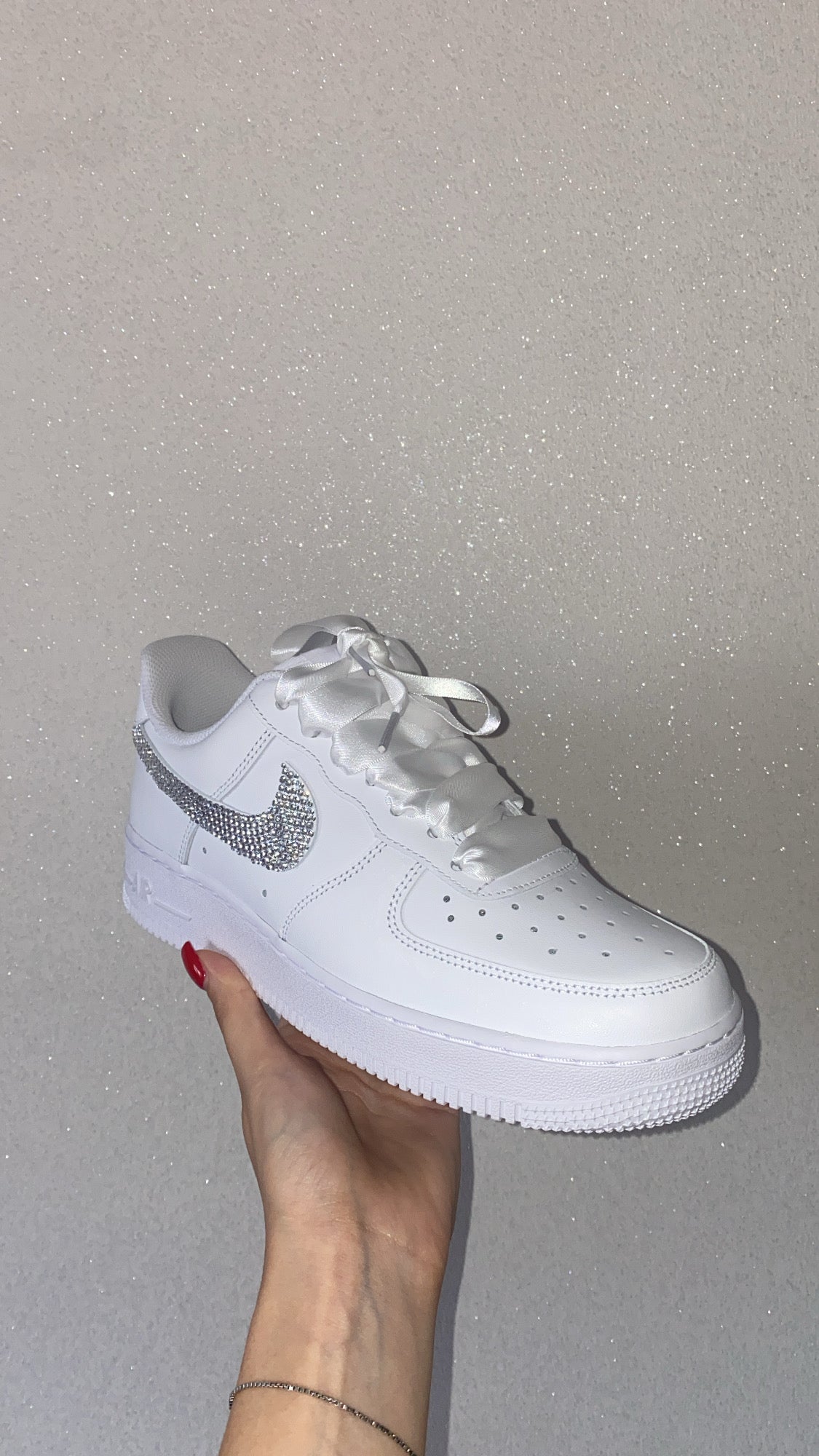 Air Force con logo brillantinato